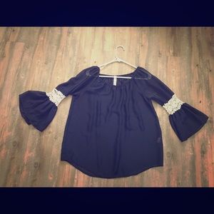 Vanilla Bay Navy Blue Blouse